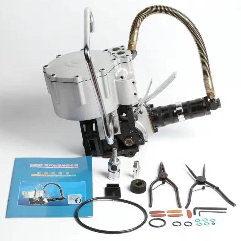 气动钢带打KZ-32/19机一体ZK-32/19手动机打包机六角包钢管打包捆