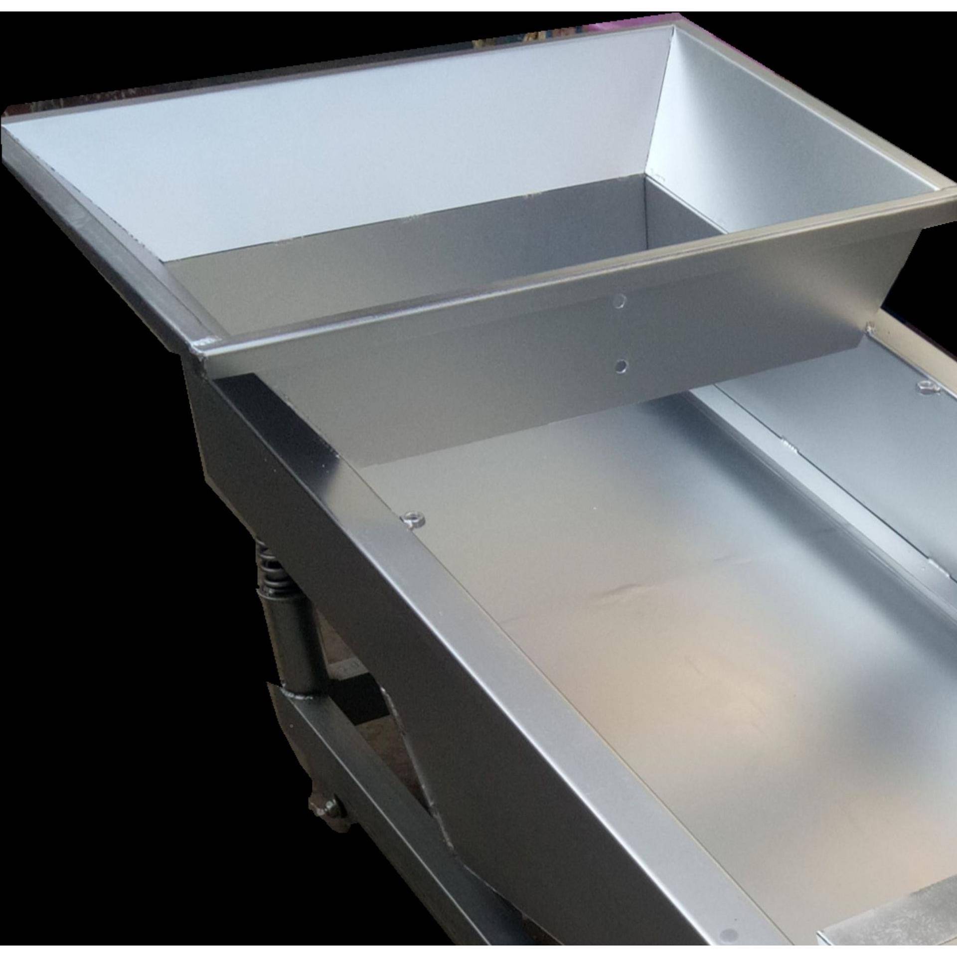 售单层双不锈直线销震动筛化工塑钢料LD150磨料层筛选机