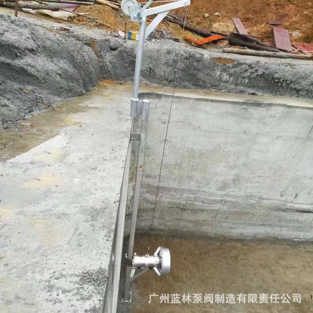 QB00.5/4J-227污水处理混合搅拌推进器单相220v潜QJB潜水水搅拌机