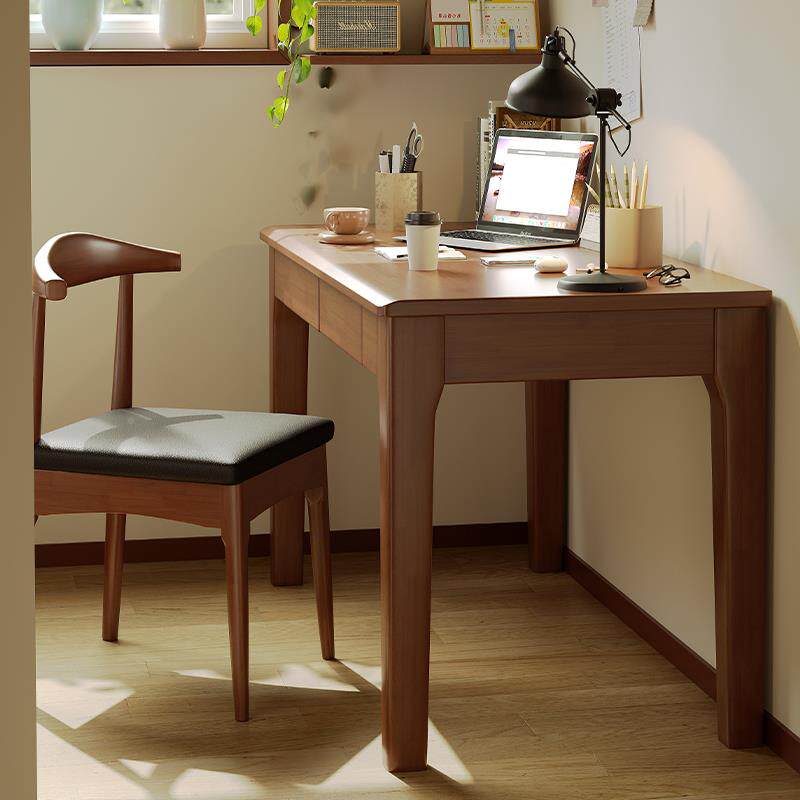 实/木书桌家用小户型电脑桌宽5006c卧室办公桌子简约学生m3031学