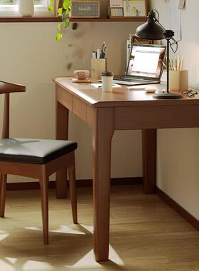 实/木书桌家用小户型电脑桌宽5006c卧室办公桌子简约学生m3031学