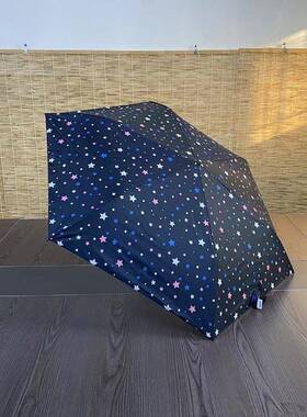 99克超轻晴雨5C6可供碳纤维抗韩紫外伞线防雨不日沾水甩干便携通