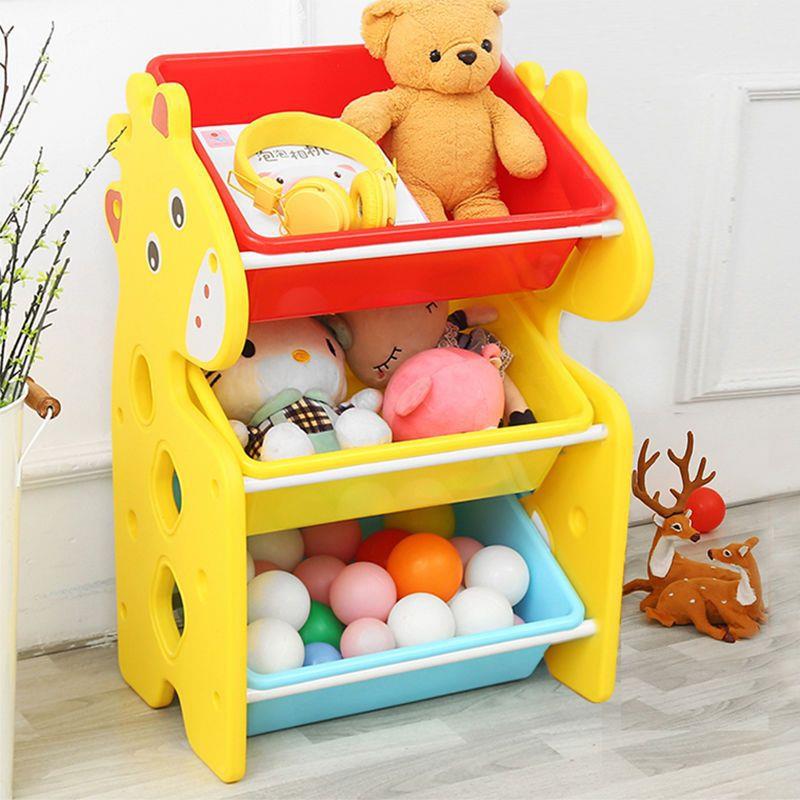 儿童玩收DMZ纳架幼儿园置纳架多物层收柜大容量大架落地归纳具宝