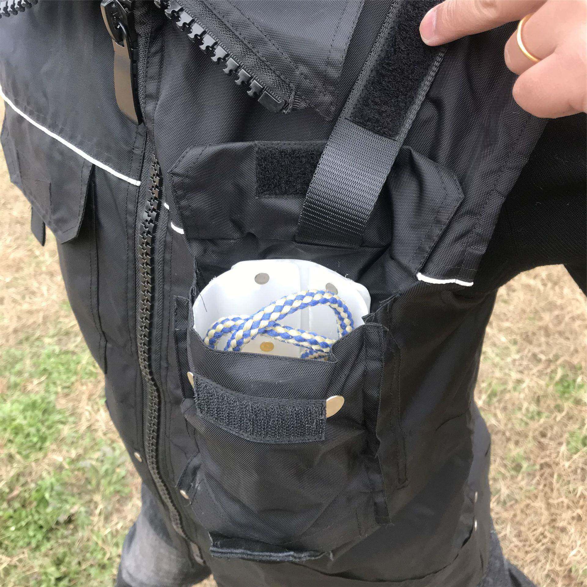 狗背心漏训球马甲防MGU扑犬咬训犬员衣服德牧马犬杜宾训练用品