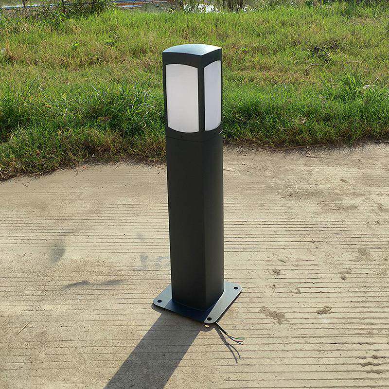 户外e方形草坪灯花园庭院灯现代简约草新LY-草坪中dl式坪灯外壳现