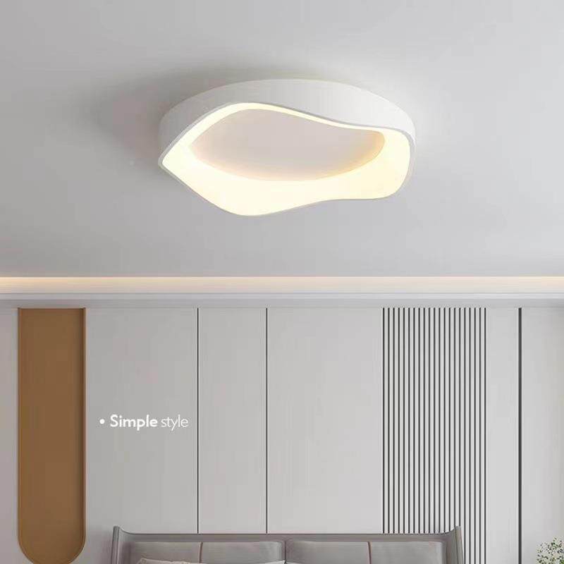 极简性2个240款吸顶灯圆形卧室灯现代简约中山网红新led书321房灯