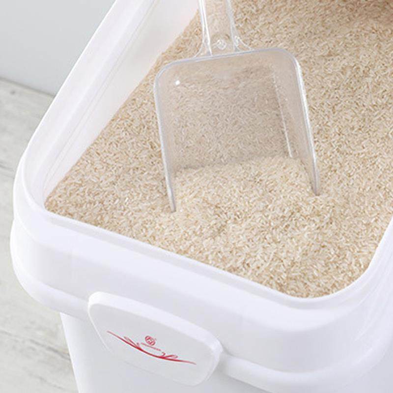 9QXC塑料商用10F766695S装0斤米桶容大量密封防面虫防潮50斤米桶