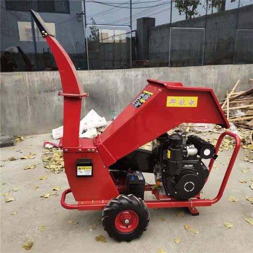 履带粉碎机走式履带枝粉果碎果枝碎枝机自动式树叶粉移碎机