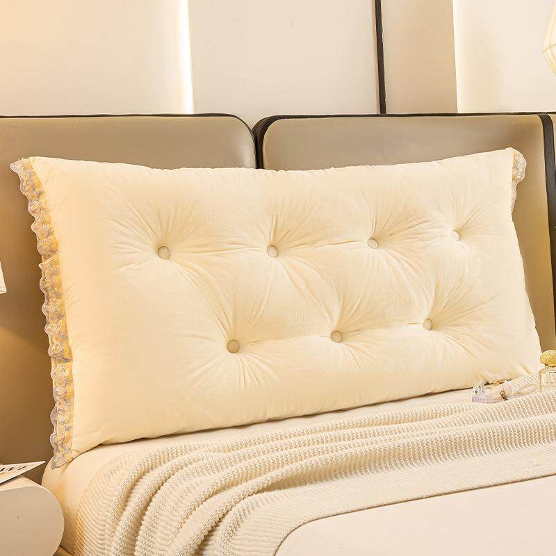 用奶油风垫床头双绑带水靠垫软背包直销家榻榻米靠加高护腰靠枕可,居家布艺,抱枕被,淘宝优惠券,粉丝福利购,淘宝优惠卷
