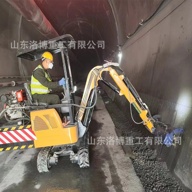 车载式地铁桥梁隧道凿毛拉毛机