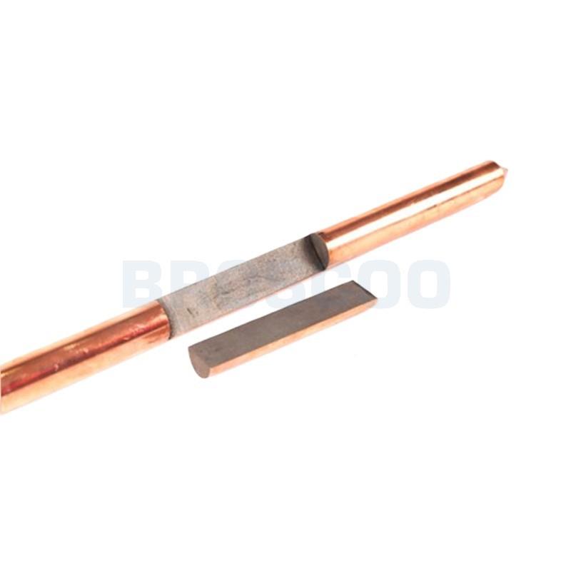 地表面镀锌接钢棒铜覆垂螺直接地体纹铜接地JDB棒铜包钢接地棒防