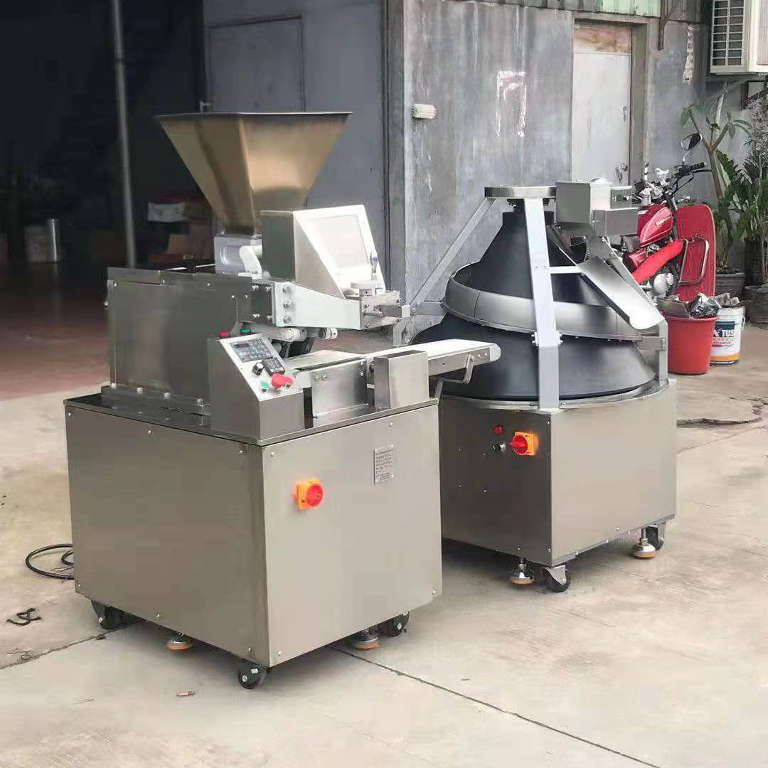面包面团分切揉圆机小笼包面剂子机Dough divider roundermachine