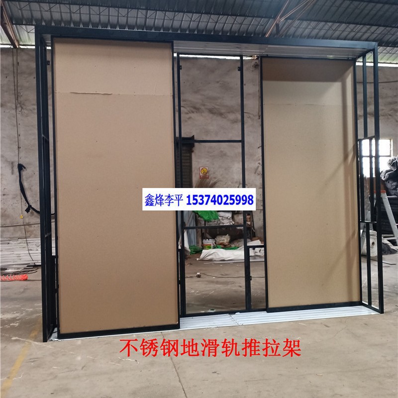 铁制立式推拉多功能石材瓷砖展架