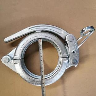 热QKG销125高管卡快压速管卡材40质Cr管2寸3寸卡4寸管卡现货直发