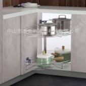 180度盘橱488柜转角转角篮落转篮双层转角储物篮