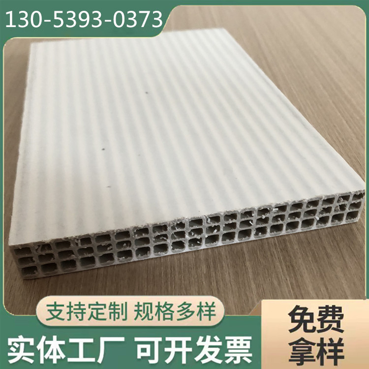 中空PVC建筑模板50次周转10厚