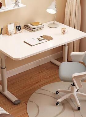 儿童书桌VJM可升写降学习桌家用课桌小学生字业桌简作约办公电桌
