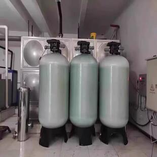 英砂树XGG过滤器玻璃钢罐农村井水水泥沙活性石炭河脂多介质过滤