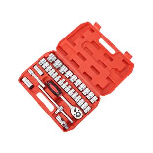 耐BSA用功32件套汽修具工箱多能套筒扳手组全套汽车维修工具套