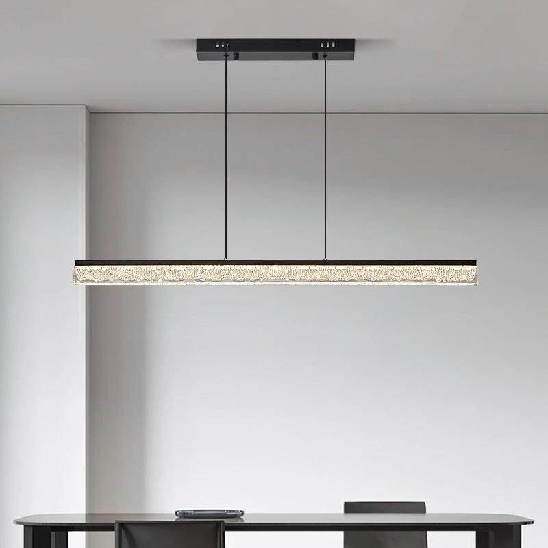 餐厅吊灯意式极简新款吧台岛台主高端轻207灯护奢眼桌一字长饭条,家装灯饰光源,智能吊灯,淘宝优惠券,粉丝福利购,淘宝优惠卷