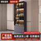 奢5472酒轻书柜玻璃门展示柜家用大容量摆柜件柜一体墙餐边靠可钉