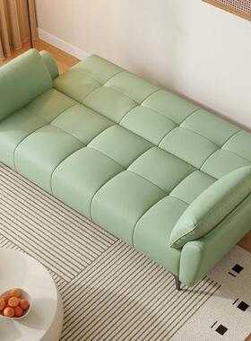 可折叠沙发床大两象耳朵云猫抓皮XPC客厅小型一体用懒户人沙发奶