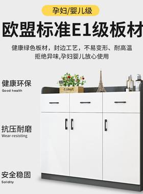 实木边柜简餐约现代阳台飘柜多功能进门玄柜关柜WLP欧式窗储物柜