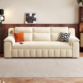 沙发床可折叠午休床小37942户型多布能卧沙发客厅室两用猫抓功绒