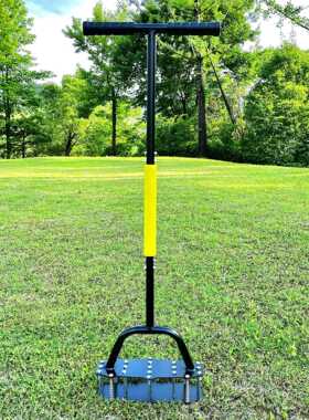 弹簧松土器孔草IXZ坪松土器庭院草坪充气器翻土园林省力土壤器打