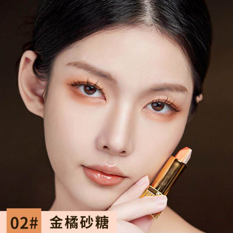 推荐YAC新懒人双不色眼影笔眼影棒卧笔手一笔成型防水蚕晕染