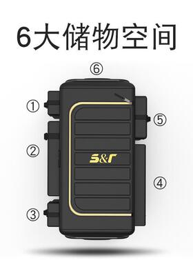 车后备储物箱载汽车箱收纳箱大折叠收纳箱尾箱收纳整理车内用DEJ
