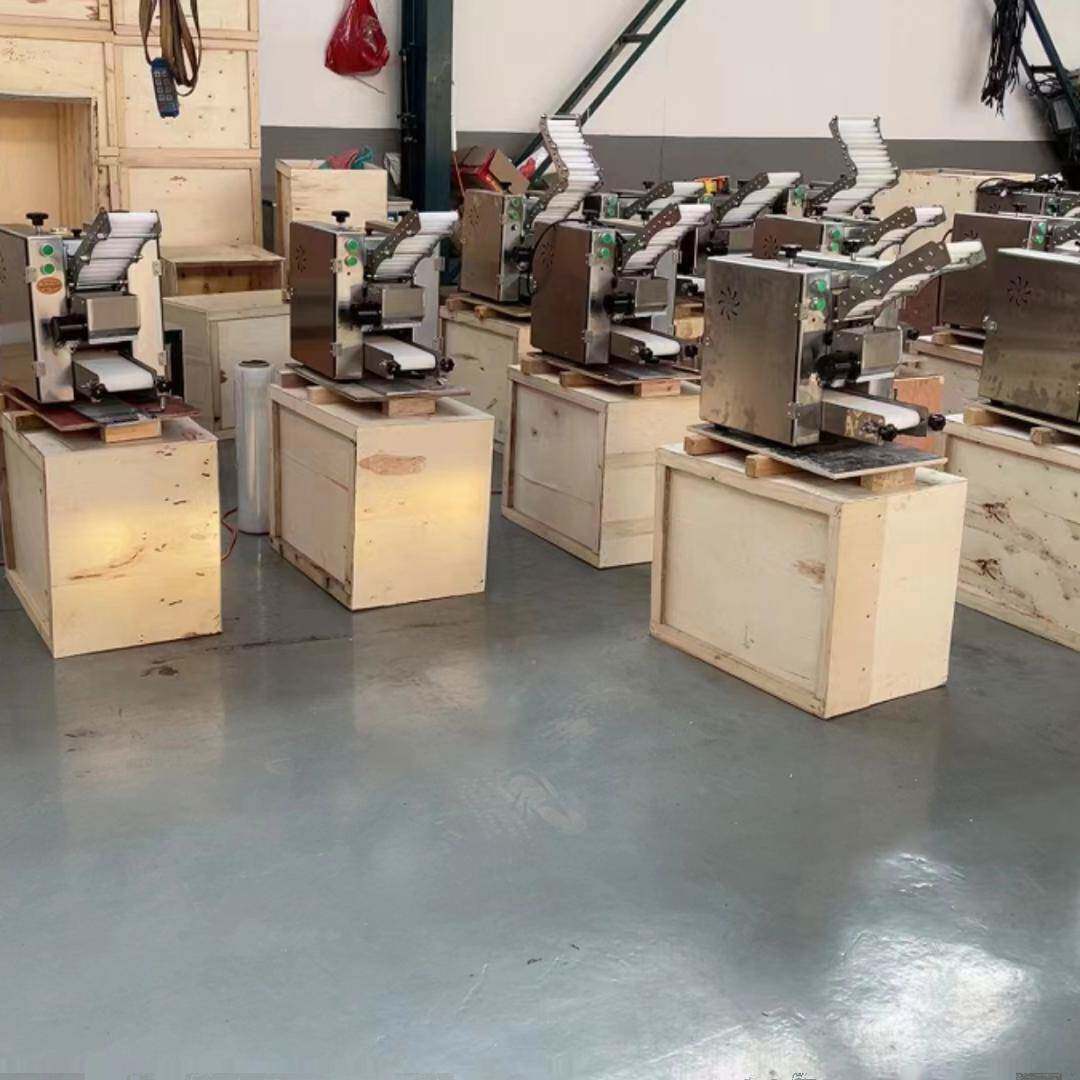 擀饺皮全自动小25037子笼包皮仿手工饺皮机机压大包水晶虾包子皮