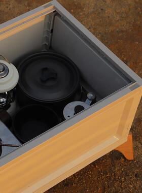 A5L野营露侧开箱收纳箱折叠储物箱车载户防VWH水子营外后备箱整理