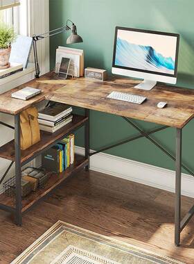 角书桌L型自由组合台1式电脑桌02cm拐弯办公桌NEA子家用转学习桌