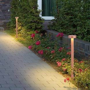 草110坪灯户外防水墅庭院草地灯宿公园民花现代简约别LED室外园地