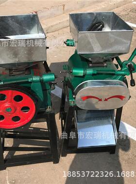 小型双QAK棍破化碎机花生碎机器河结块肥专用破北碎机