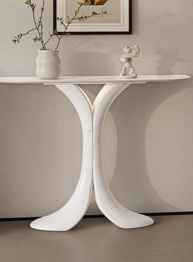 海豚玄关桌轻关奢简约现代对入户正门端玄高关柜极简意式艺95894