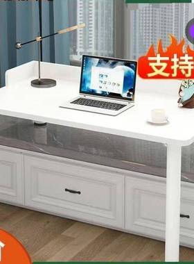 飘窗电桌子卧室阳高低书桌写字XNG家用学生习学桌台长短窗台脑桌