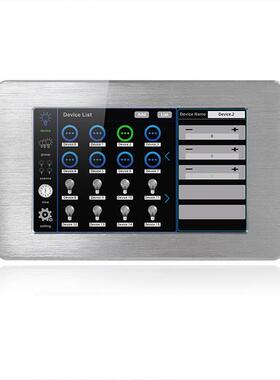 器mx512主控制DMX501智能触摸屏面板d灯光控系统工制程舞台灯具控