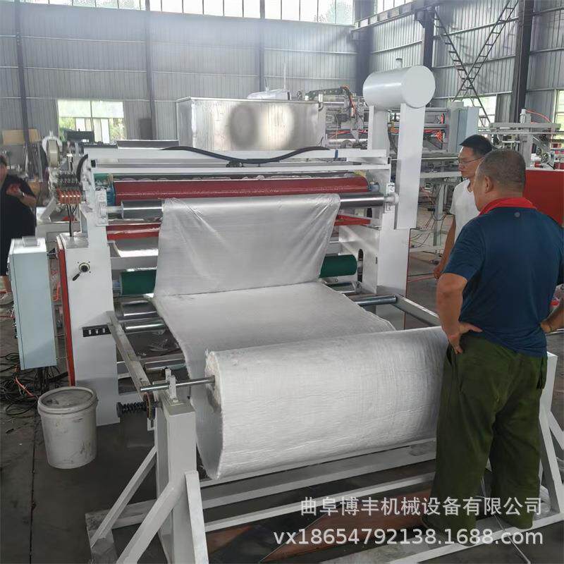 保温璃棉板高玻温压复合机保温材料平自带复合机背胶铝热箔复合机