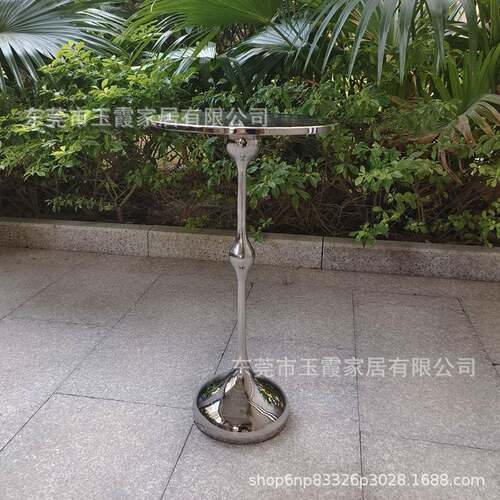 意式简水奢滴轻沙发边约几阳台镜面茶几客厅家用你可移动BJ-0007