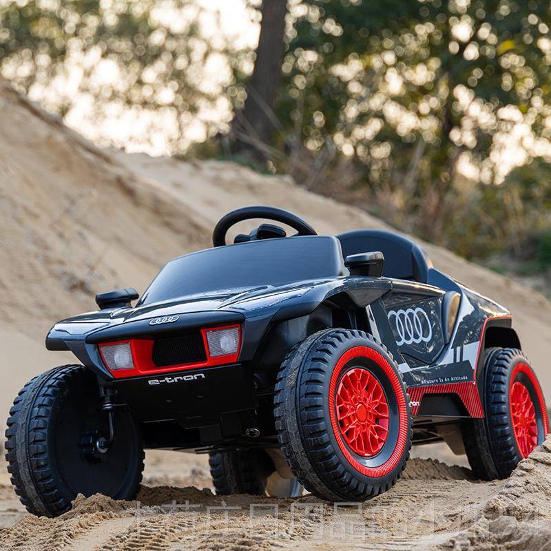 正品奥迪控儿遥童电动汽车越野车四轮婴宝宝童车儿玩具车男女孩可