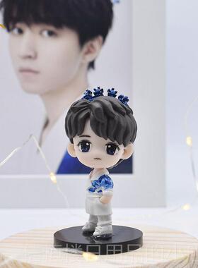 高档TFB迷OYS王俊凯摆2019演唱会周边同制款你手件照片定创意生日