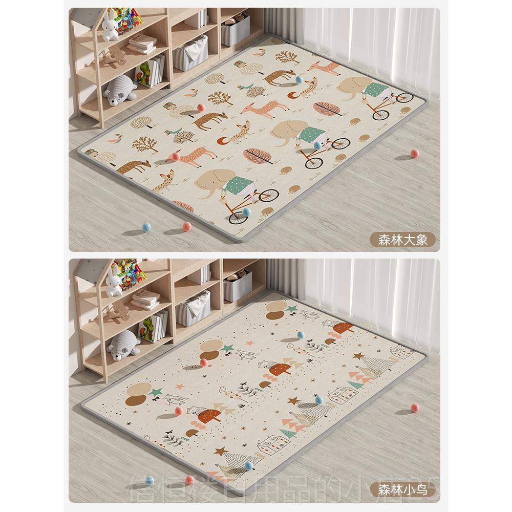 高档曼龙XPE环儿保宝戏爬行垫加厚婴儿爬爬垫双面童防滑宝游垫可