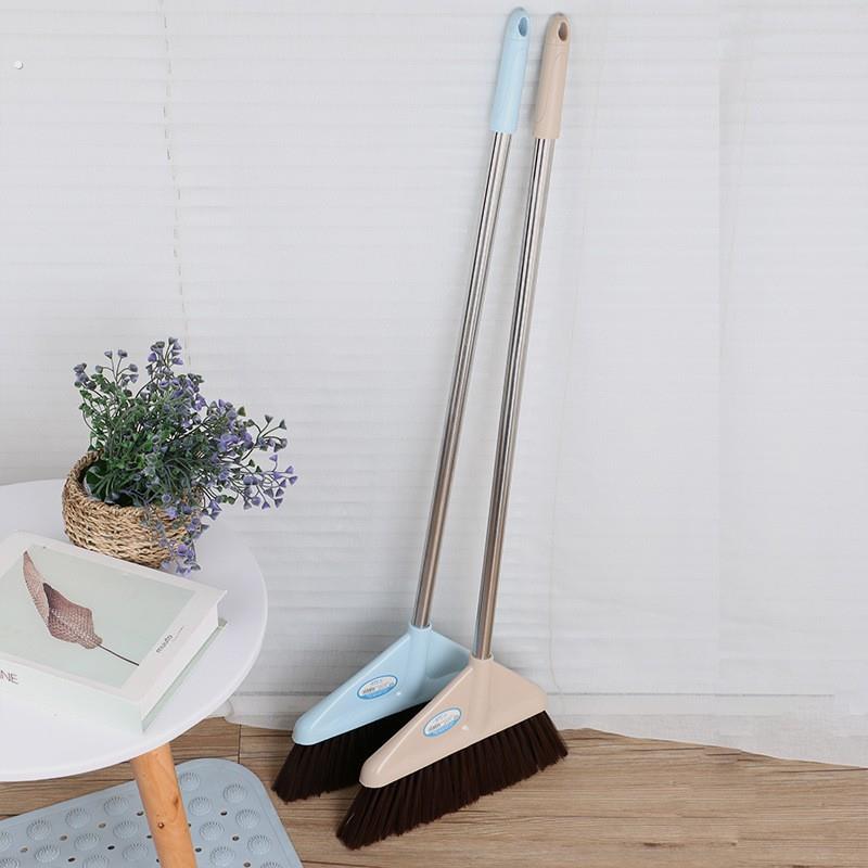 1308家用单个软毛扫帚扫簸箕组合不粘头发长柄不弯腰