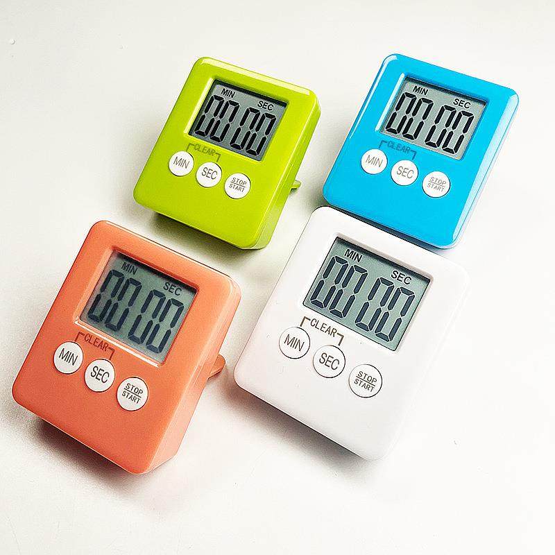 多功能大屏计时器定时器倒计时学生厨房提醒器时间管理可站立磁