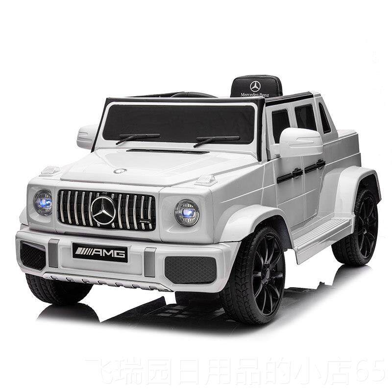 正品儿奔驰G大童电动车四轮野小孩汽车遥控越童车宝宝玩具车可坐