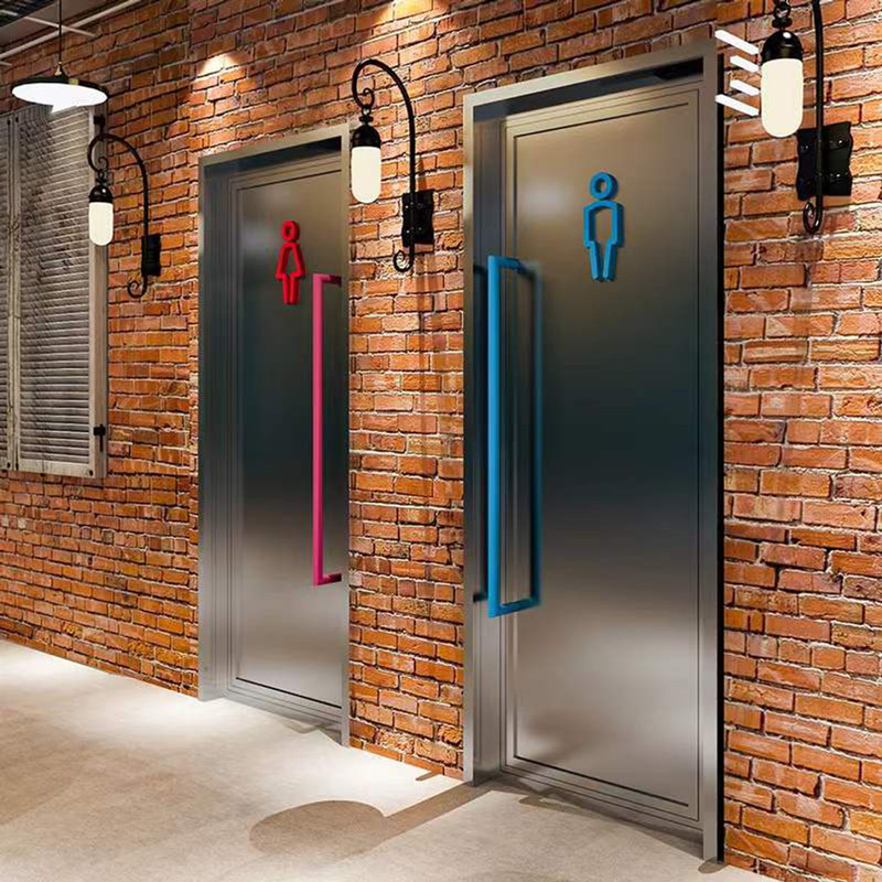 复古铁门酒吧饭厅工业风门创意厕所洗手间门化妆室仓库室内门定制