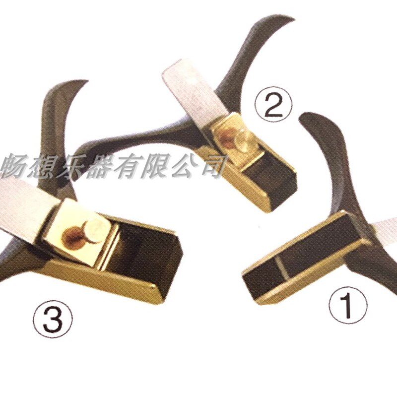 3支带柄平/凸电木铜包边刨子  提琴制作工具  木工刨