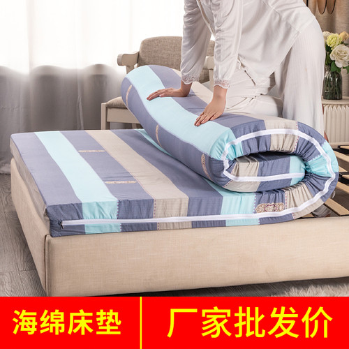 定制60D加硬高密度海绵床垫双人单人宿舍上下铺榻榻米大炕海绵垫